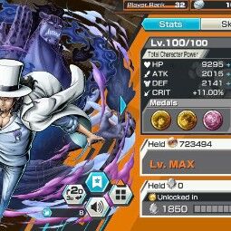 BR471-IOS+Android-6 Ex(Lucci+Snake+Roger+Kuzan+White Beard+Oden)+Good Medal+Support 142%+S-Bear Max+Kaku Max+Pacifista+Broggy+S-Hawk+Yonji+Niji+Egghead Zoro 4